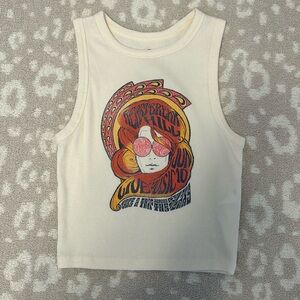 hollister graphic halter tank